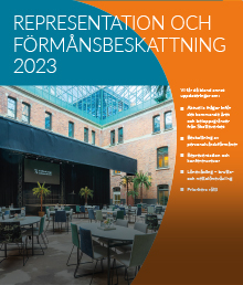 Representation och förmånsbeskattning