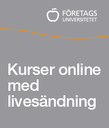 Våra kurser går online med livesändning