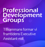 Professional Development Groups för Executive Assistant